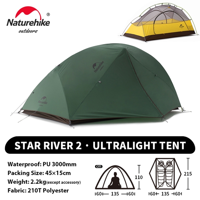TENDA STAR RIVER 210T NATUREHIKE NH17T012-T