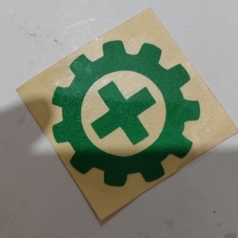 Logo stiker helm  k3 cutting