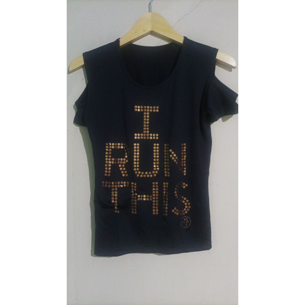 atasan senam preloved