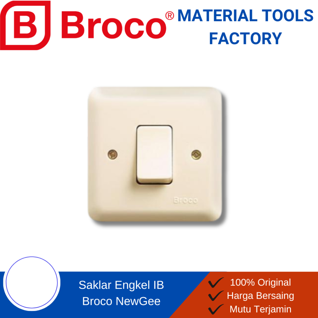 Saklar engkel inbow Broco - Saklar listrik switch