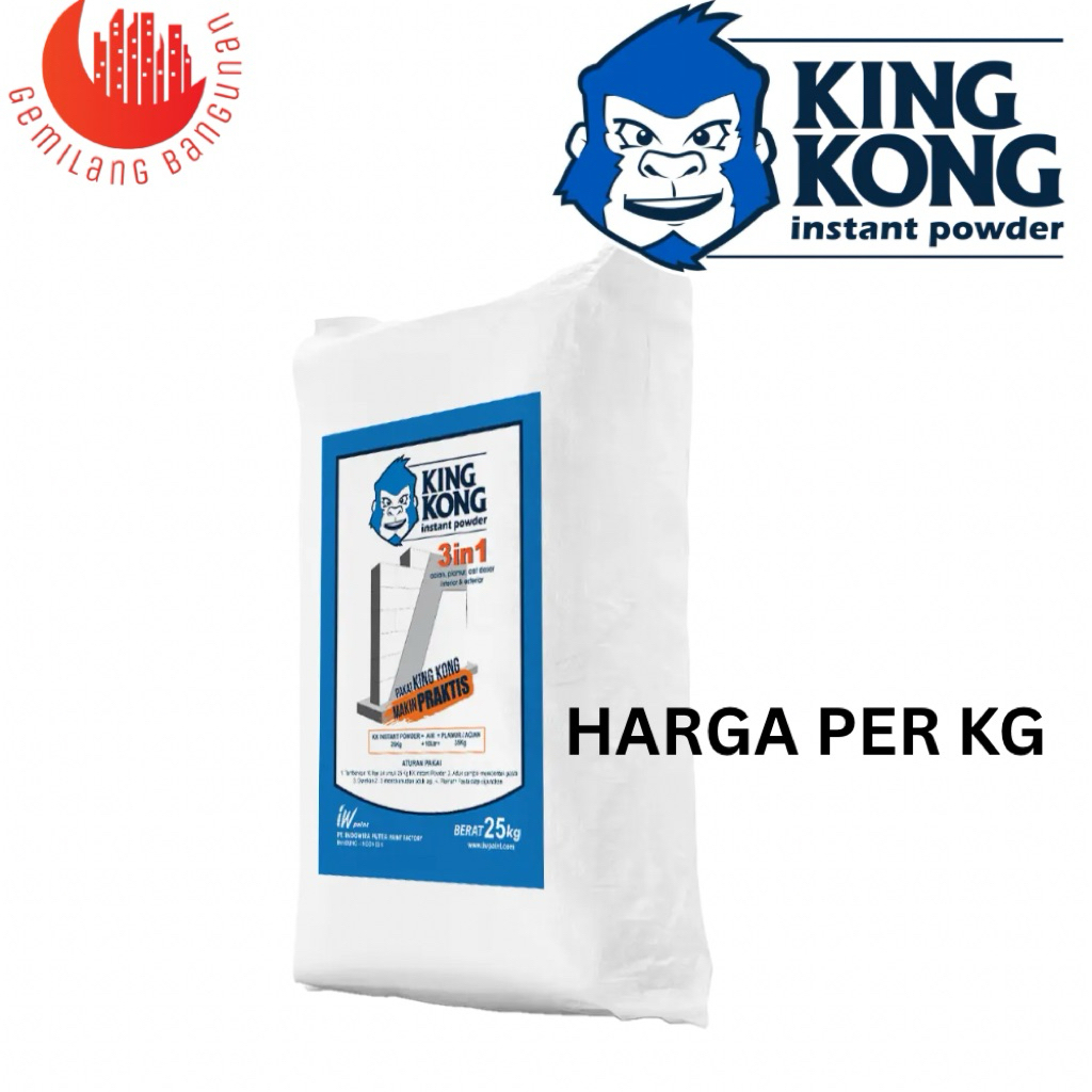 TEPUNG KINGKONG dempul