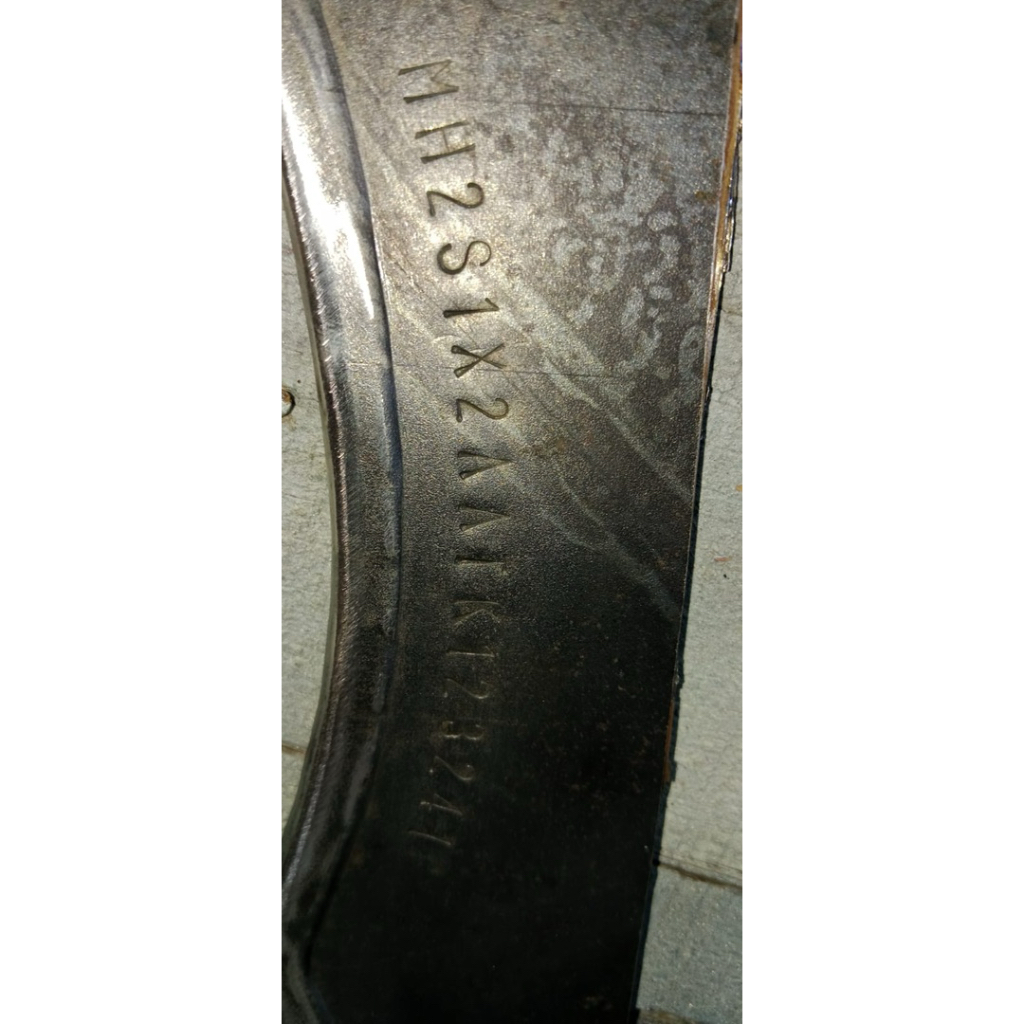 KETOK RANGKA VESPA EXCEL - EXCLUSIVE | NOMOR RANGKA VESPA AKIBAT KEROPOS