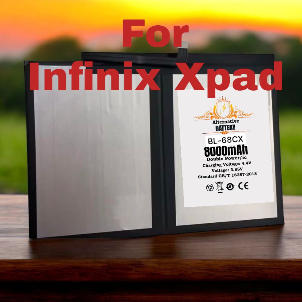 Batre BL-68CX For INFINIX XPAD Baterai PAD X PAD Tab 8000mAh Battery PC BL68CX Batrei BT Batrai Tabl