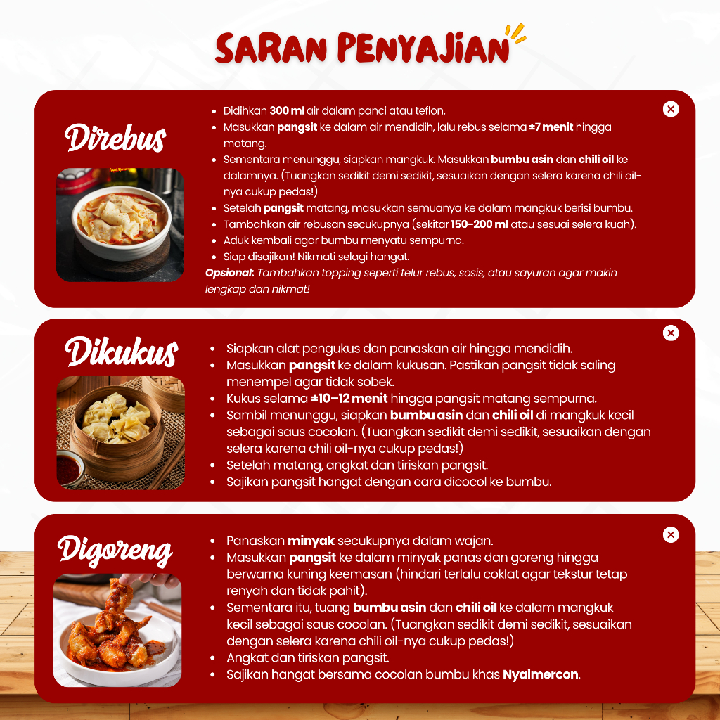 

BAH Nyai Mercon - Paket Hemat (Seblak Rangu & Pangsit Rangu)