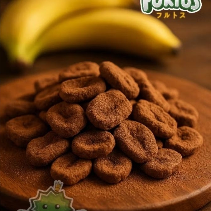 

Pisang Crispy Cokelat 250gr by Furtos