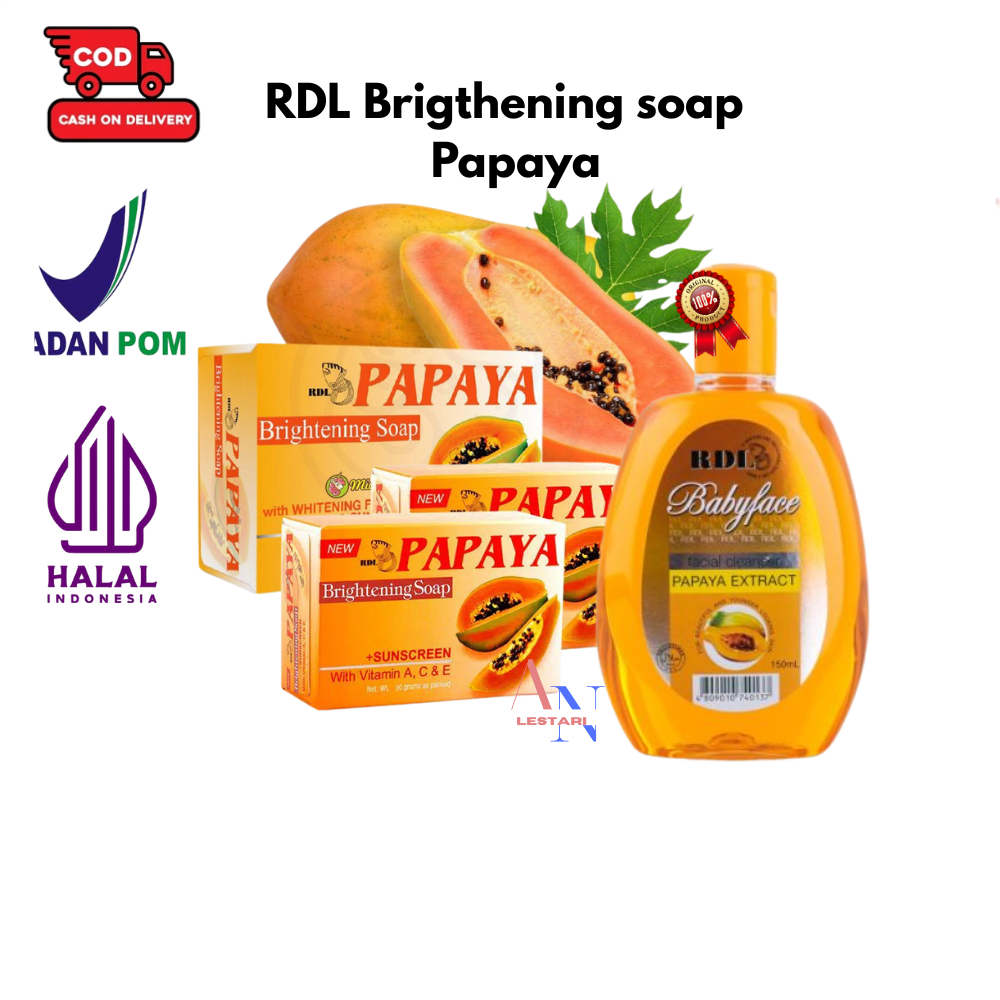 RDL Papaya sabun, babyface  toner - ANLestari