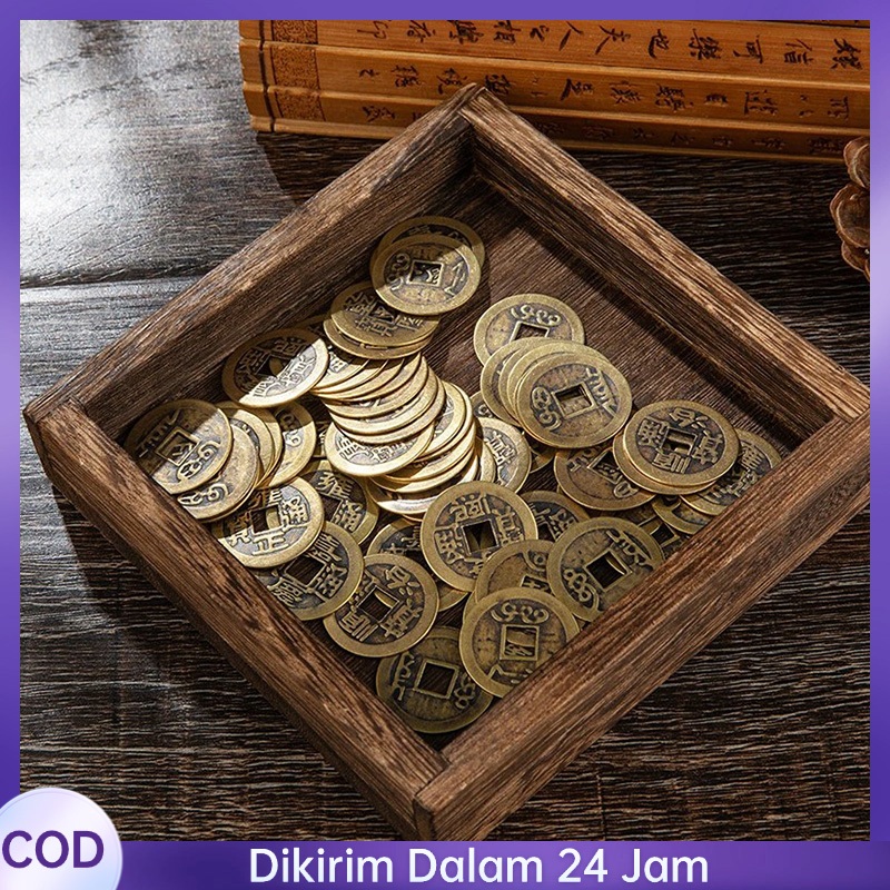 15pcs Coin Koin Kuno Koin Lama Koin Antik Koin Kuningan Koin Kuno Kuningan Koin Keberuntungan Koin F