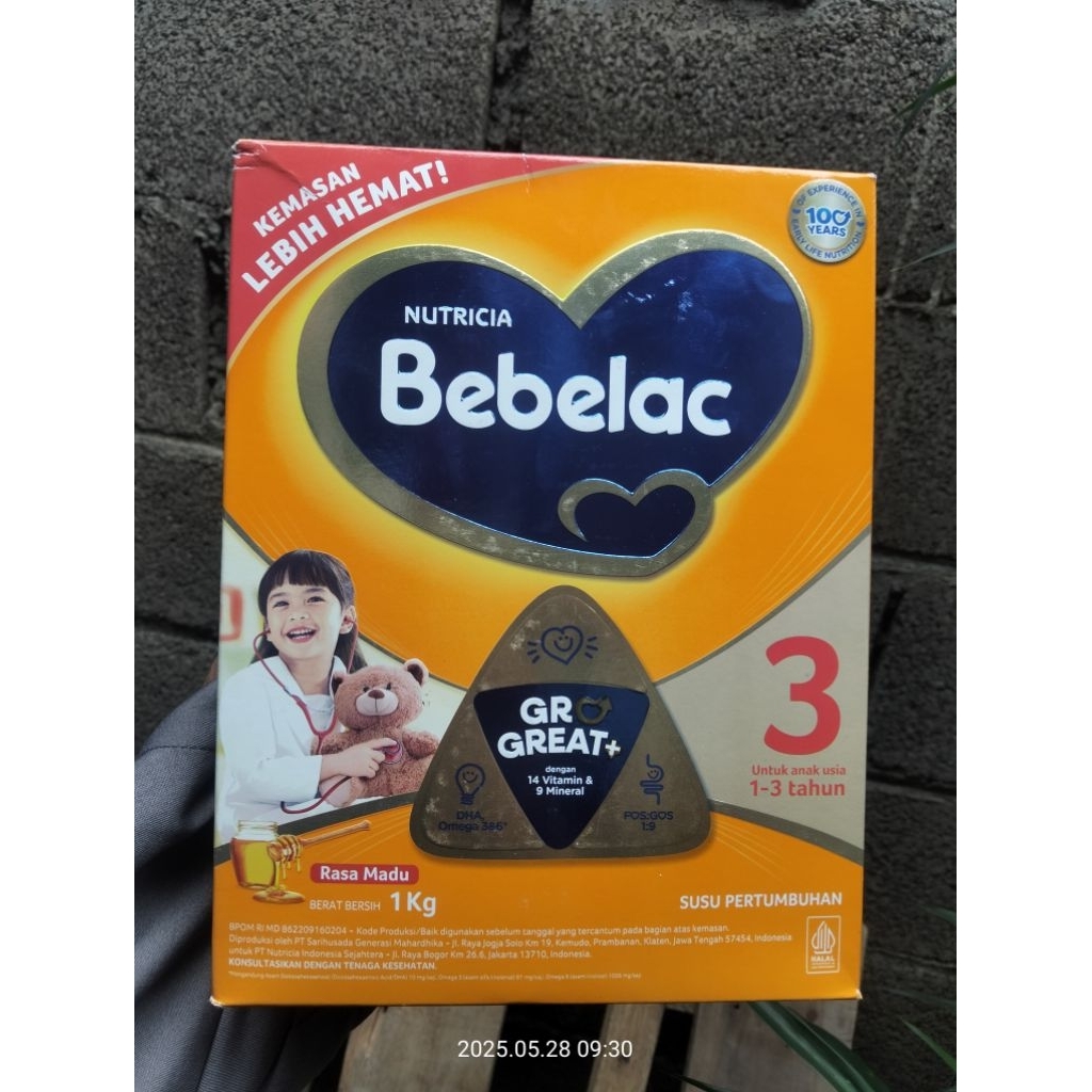 

bebelac 3 rasa madu 1kg