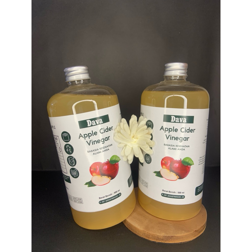 

BUNDLING 2 CUKA APEL BATU - DAVA APPLE CIDER VINEGAR 1000ml - With Mother
