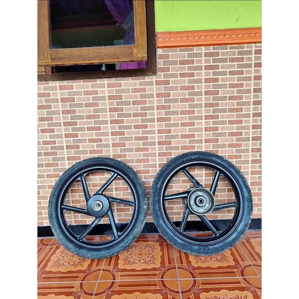 VELG MEGAPRO PRIMUS CW ASLI RING 18 ENKAI SET D&B