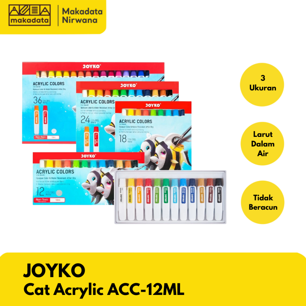 

JOYKO CAT ACRYLIC ACC-12ML (1 PCS)