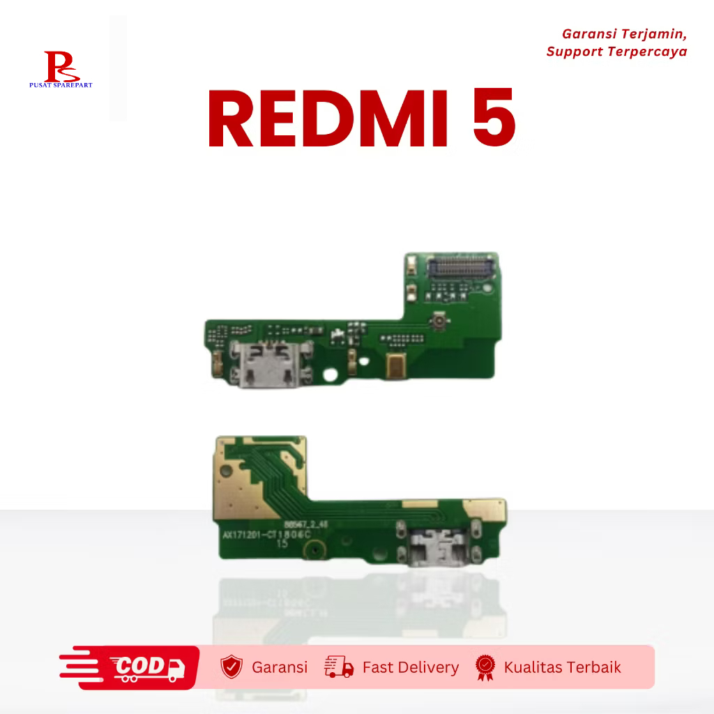 PAPAN CAS XIAOMI REDMI 5 | KONEKTOR CAS HP | PAPAN PCB | PAPAN KONEKTOR | PAPAN CHARGER | PAPAN CARG