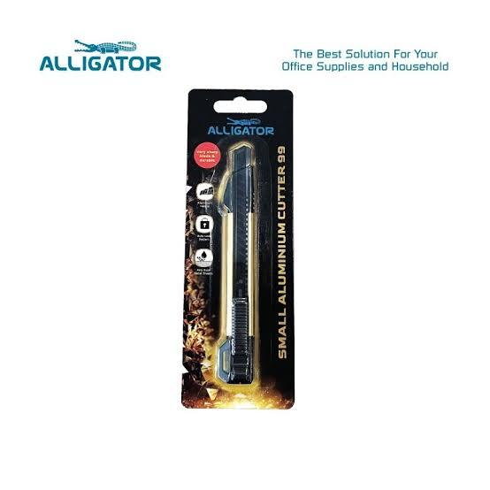 

Alligator Aluminium Gold Cutter 99 (Kecil) lebih kuat,kokoh & tidah mudah patah