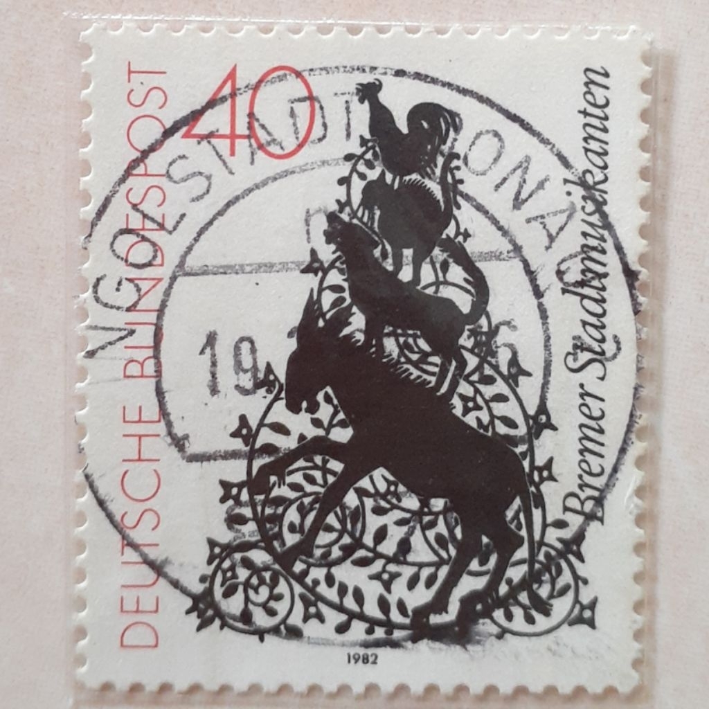 

Perangko Jerman Silhoutte (Dora Brandenburg - Polster) Tahun 1982