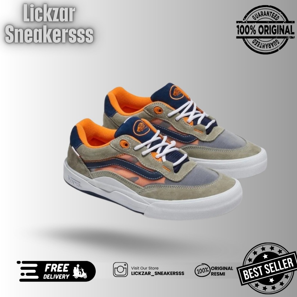 Vans Wayvee Skate Smoke Navy Original Resmi Navya