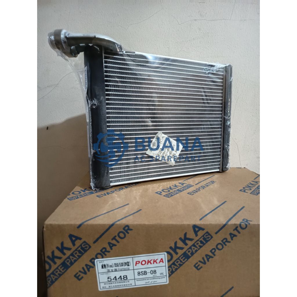 EVAPORATOR COOLING AC MOBIL TOYOTA YARIS GEN 1 / VIOS GEN 2 POKKA 5448
