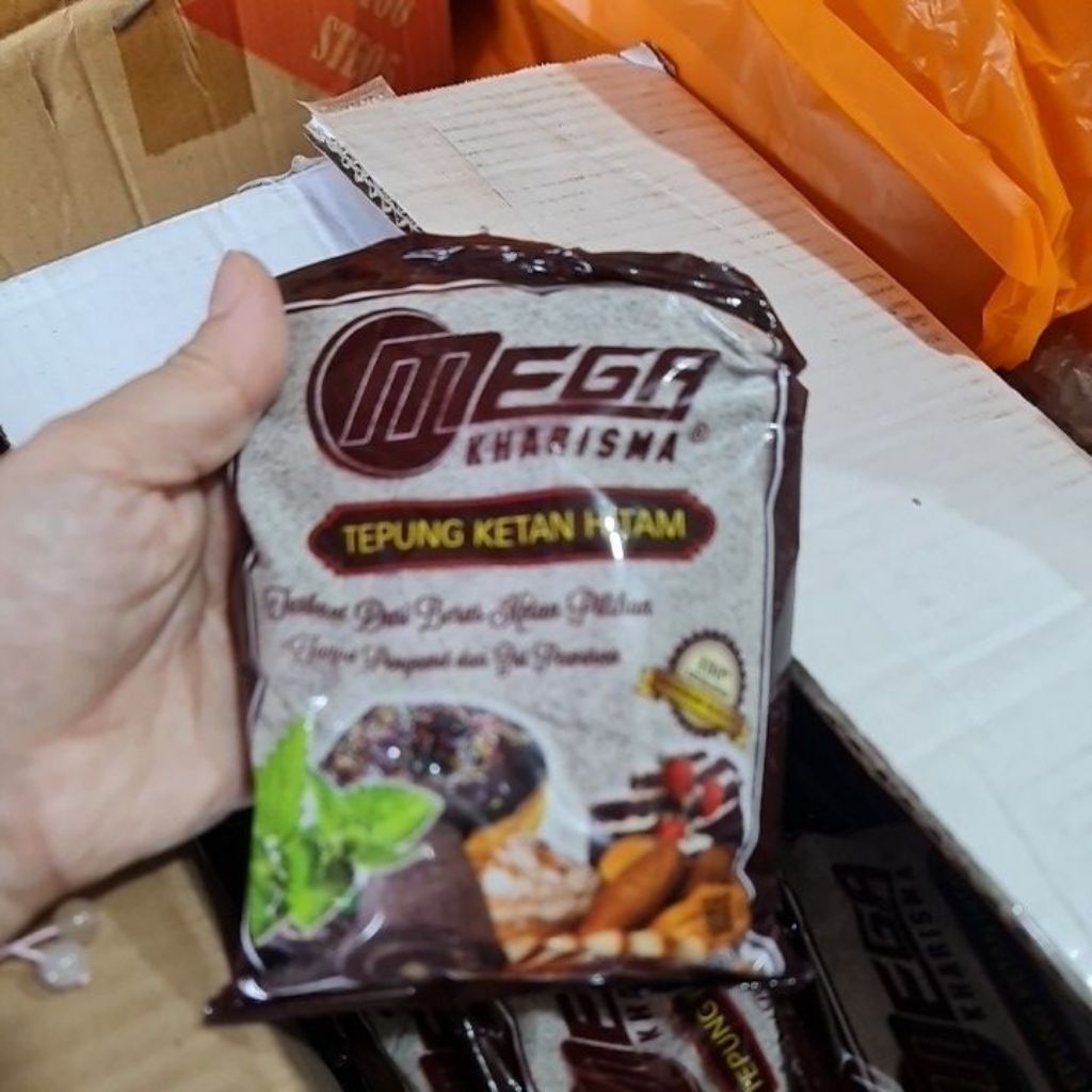 

tepung KETAN HITAM cap MEGA 250gr 250 gr