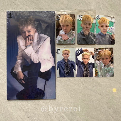 Hyunsuk Treasure Pleasure Official Photocard PC Digipack Digi Sealed POB PO Bene Fansign FS First 1s