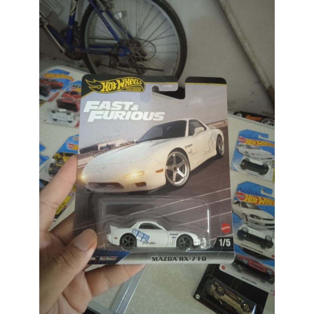 Hotwheels Premium Mazda RX-7 FD