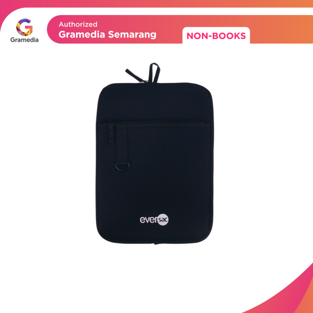 Gramedia - Eversac Laptop Sleeve 13" Junio Black (Eversac)