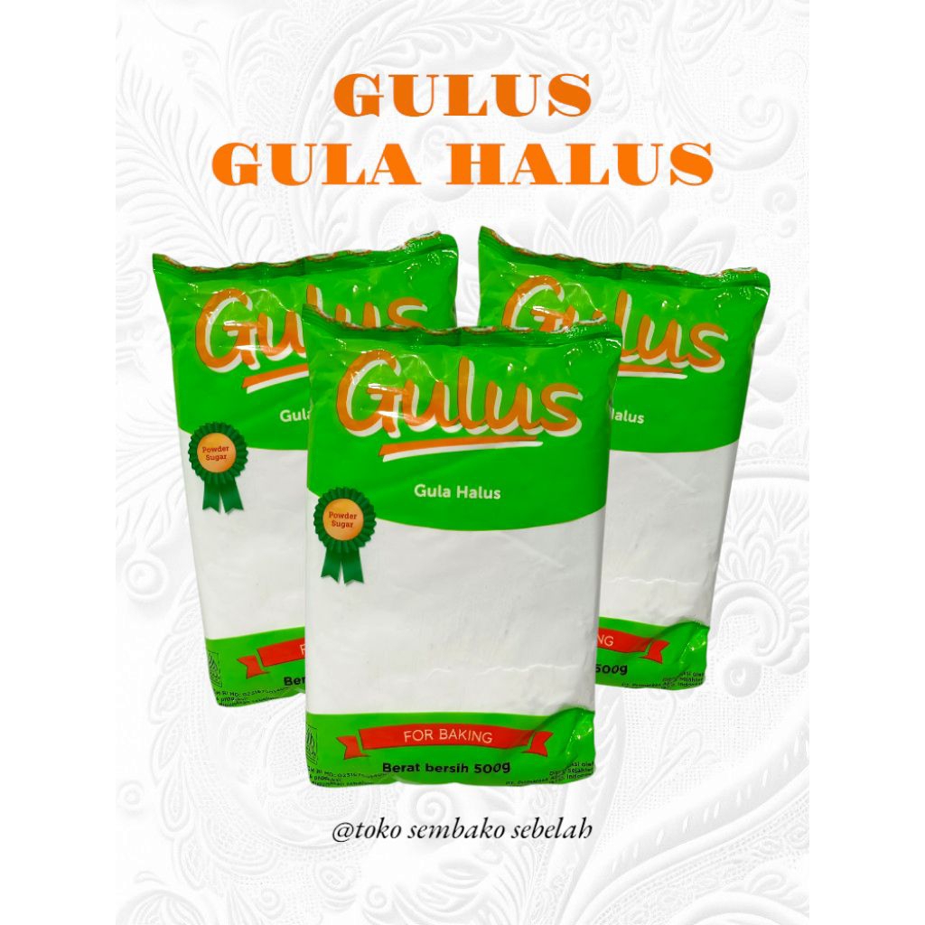 

GULUS (Gula Halus) Kemasan 500gr