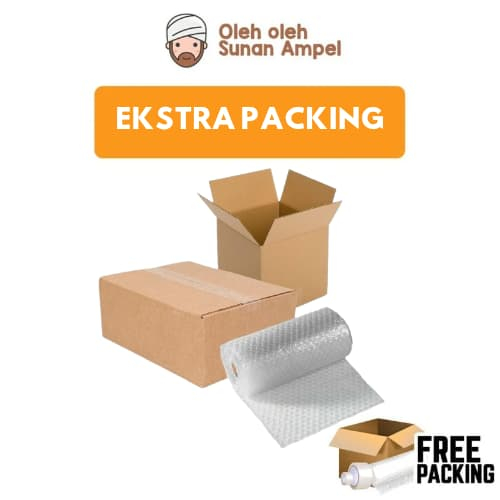 

PACKING TAMBAHAN Bubble Wrap Plastik & Kardus Fragile Anti Pecah 100% Aman Untuk Keamanan Pesanan