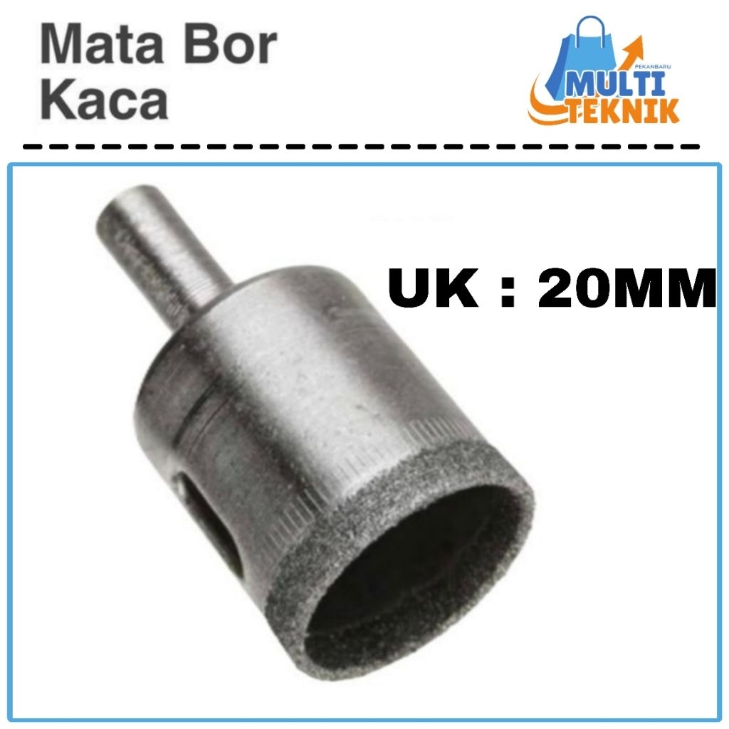 Diamond Hole Cutter 20 mm / Mata Bor Pelubang Kaca Keramik 20mm