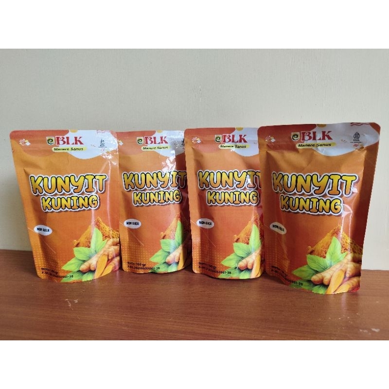 

Serbuk Kunyit kuning non gula 150gr