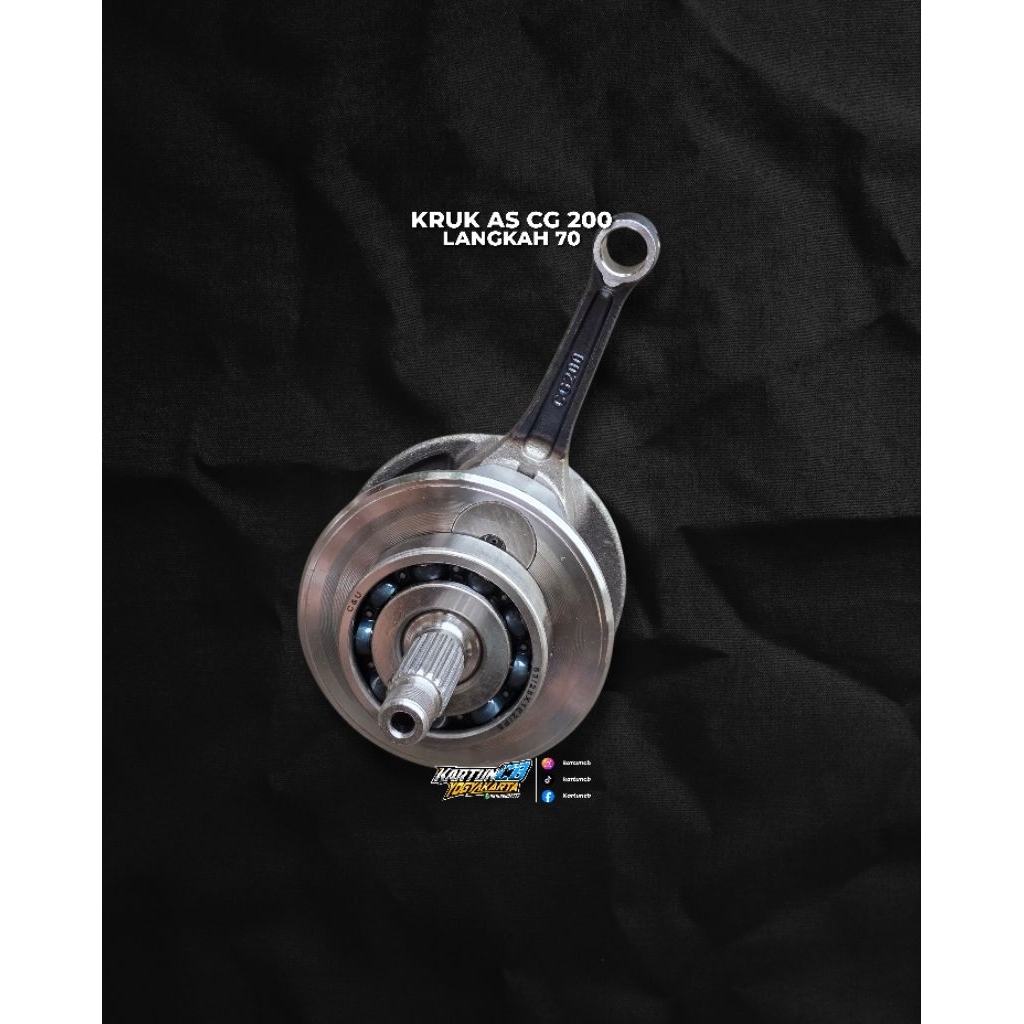 Kurk as tiger MP langkah 70 bandul tiger MP langkah 70 stang tiger komplit lakher