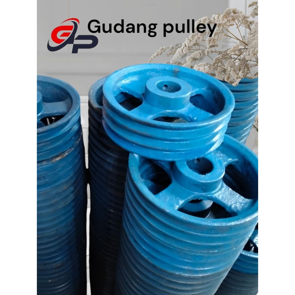 murah pulley 8" inc / 20cm B3