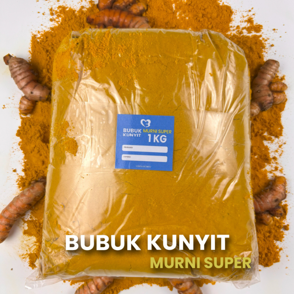 

Cinta Bumbu Bubuk Kunyit Murni 1 Kg - Bumbu Masak - Bubuk Tabur