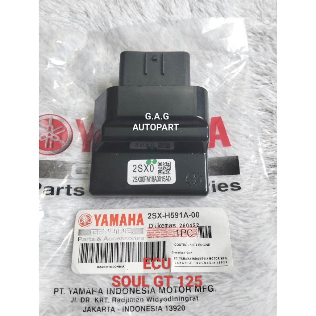 ECU CDI YAMAHA MIO M3 SOUL GT 125 FINO 125 2SX