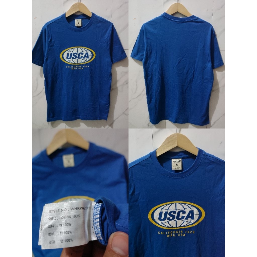 Kaos WHO AU California Usca Biru