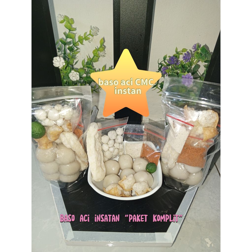 

baso aci instan khas garut, murah banget