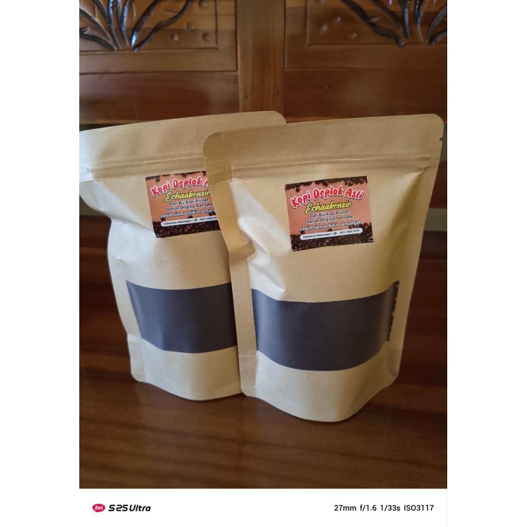 

Kopi Deplok asli varian Jahe 250gr