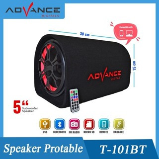 Speaker Subwoofer Advance T101BT | Advance T101BT 5" | Speaker bluetooth