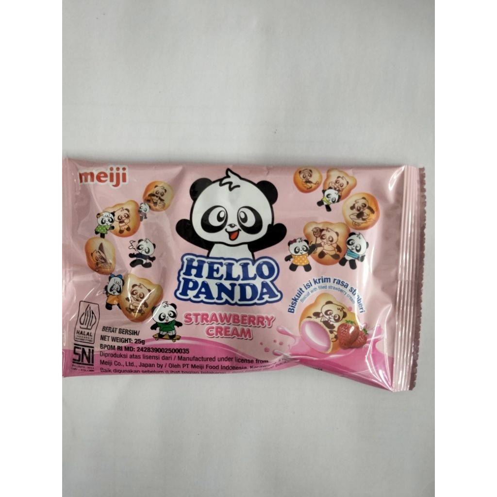 

hello panda strawberry cream 25g
