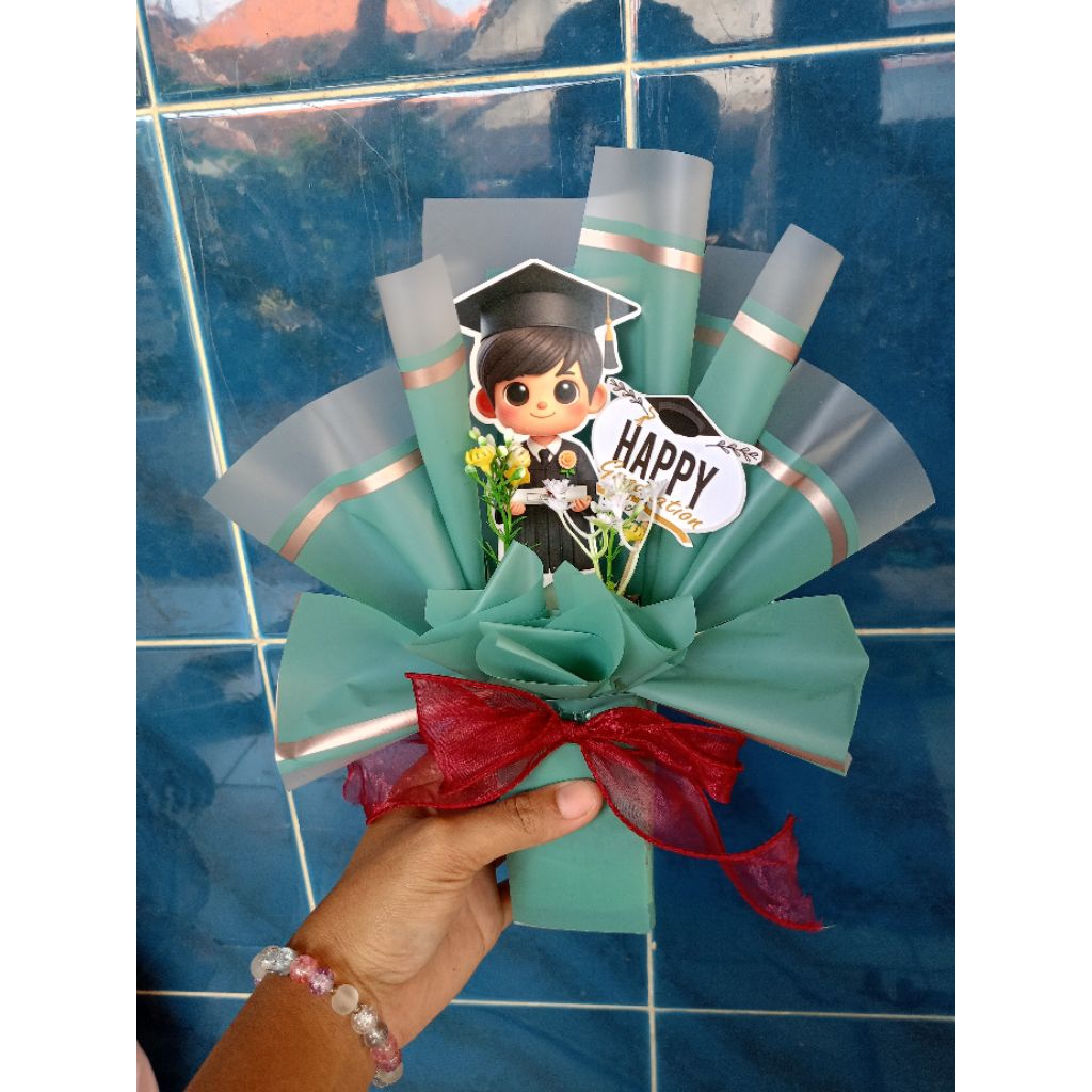 Buket Mini Happy Graduation