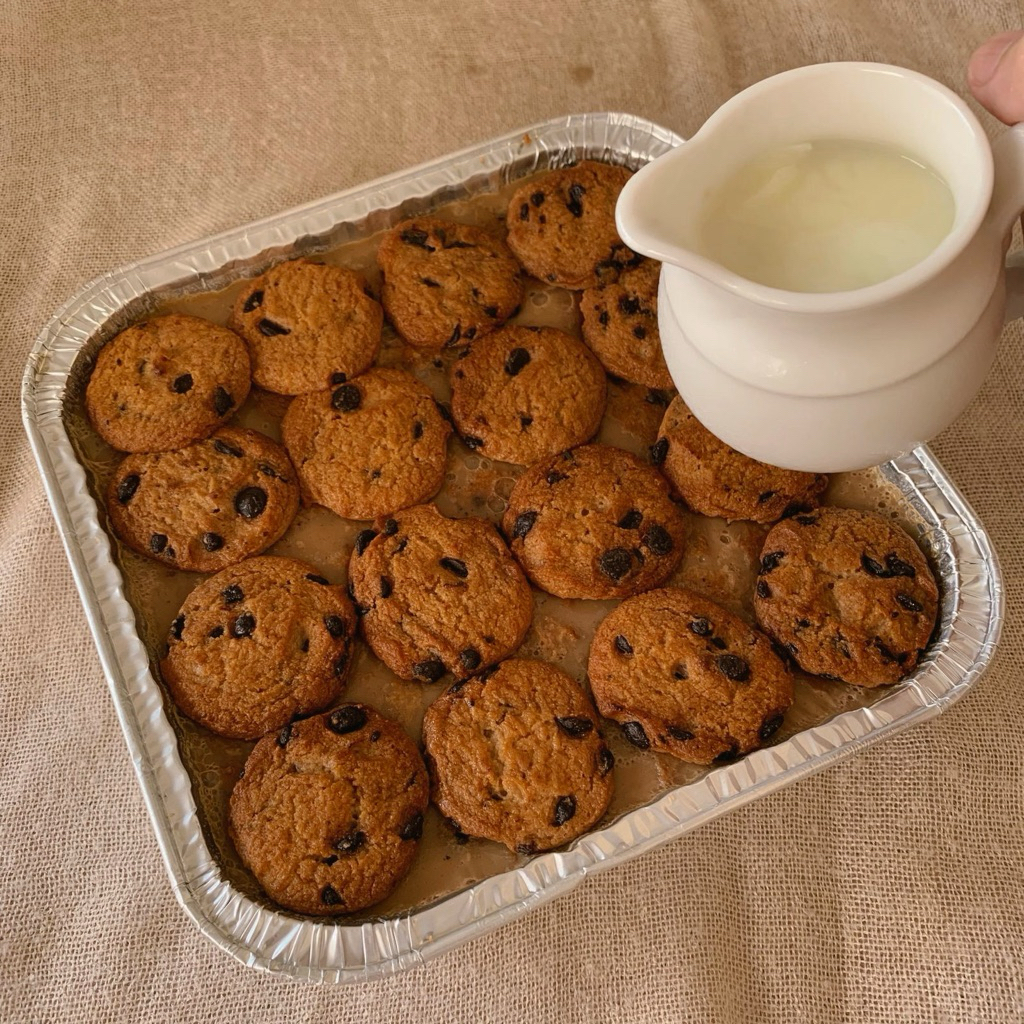

Caramel Frappe Cookie Pudding 20 x 20cm