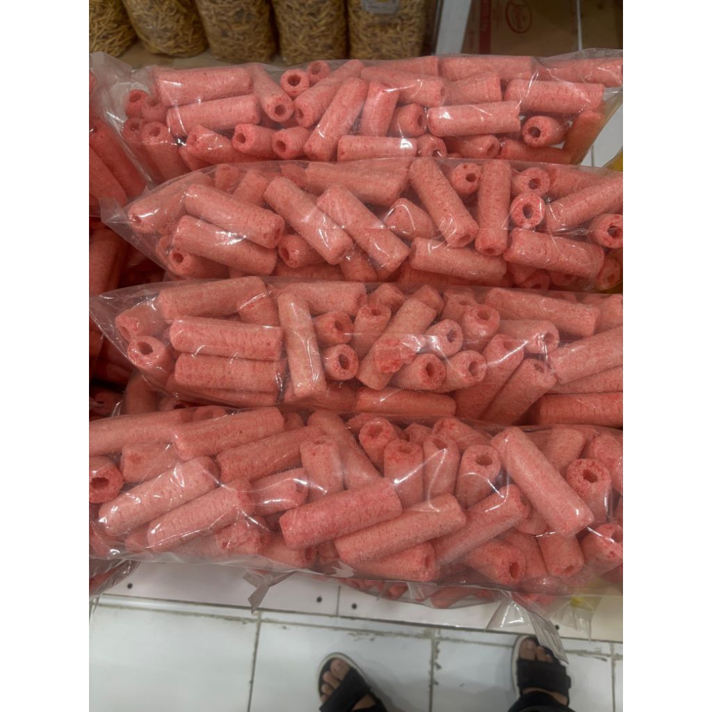 

SNACK MOMOGI STICK GULING WARNA PINK 1 BALL