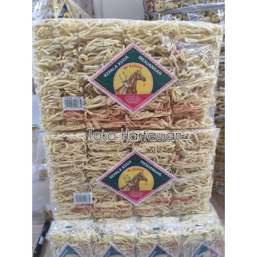 

Mie Kiloan kuda menjangan kecil dan lebar isi 40pc