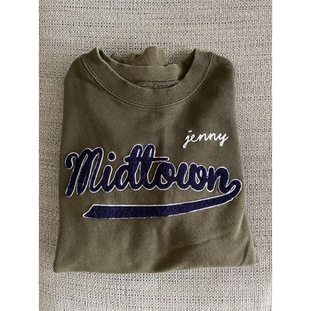 Preloved Sweater army/Hijau tentara