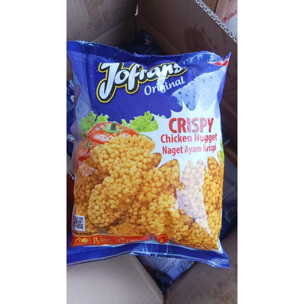 

Nugget jofran krispi 500gr