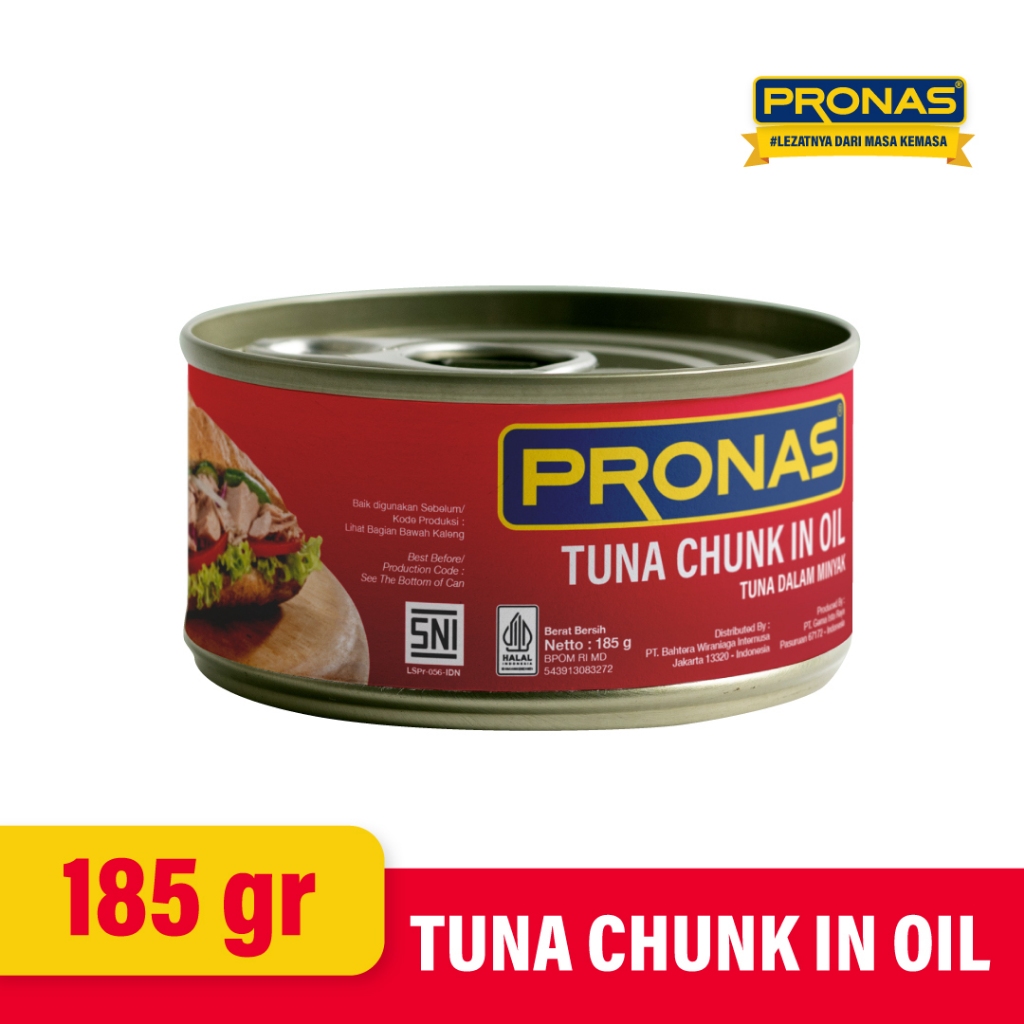 

Pronas Tuna Chunk in Oil 185 gr