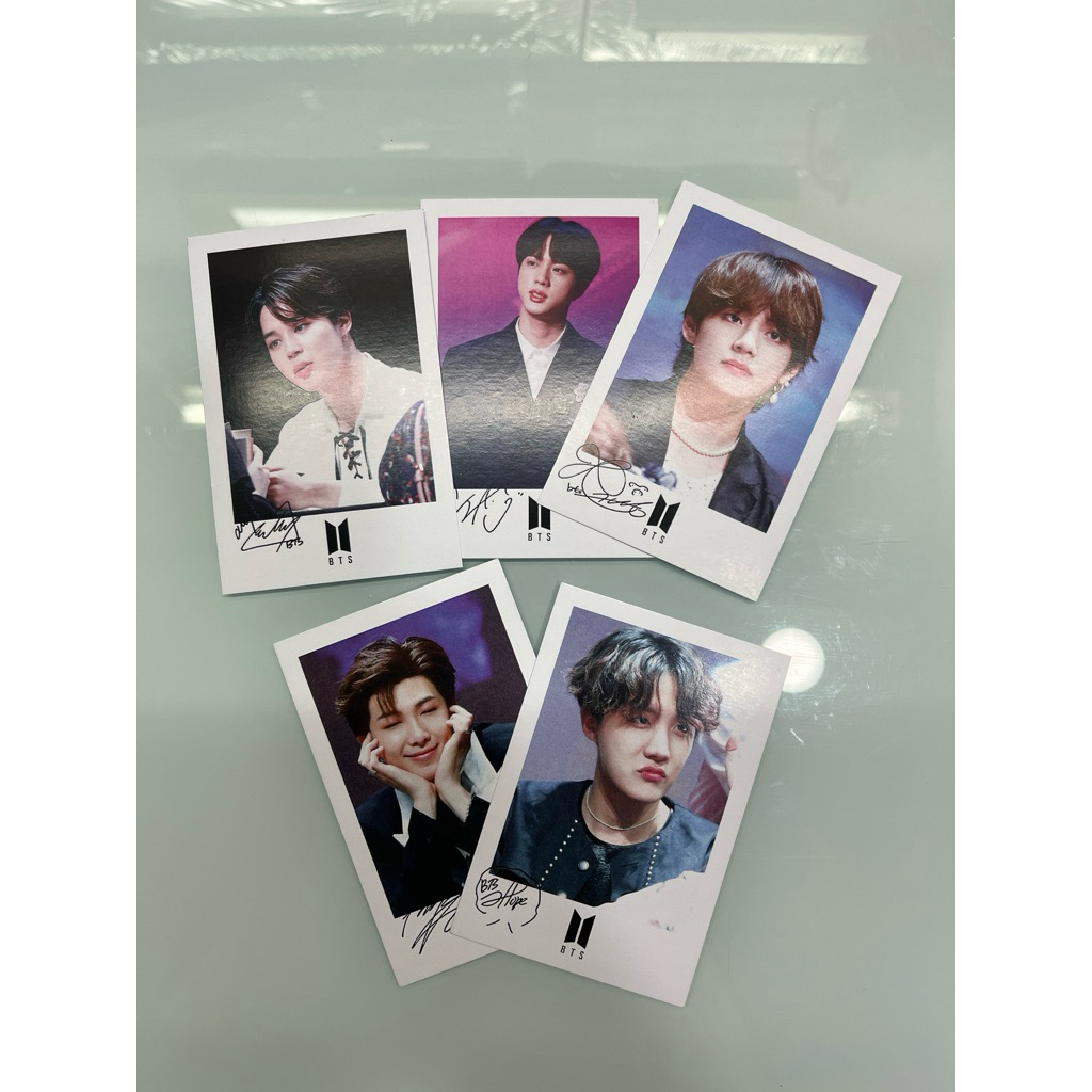 BTS photocard FANSIGN