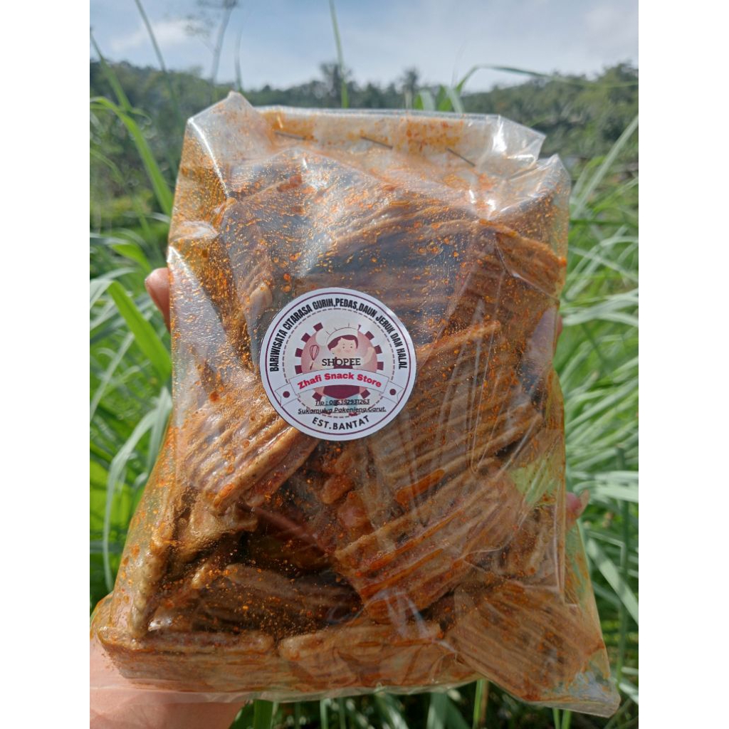 

Seblak Kering/Asbes Bantat Daun Jeruk 250 Gram