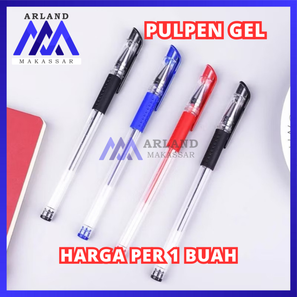 

AM Pena Gel 0.55mm Standard Pulpen tinta cair Alat Tulis Sekolah Kantor