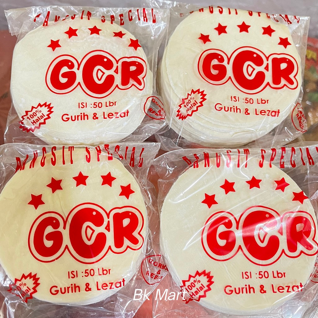 

Kulit Pangsit GCR isi 50 lembar