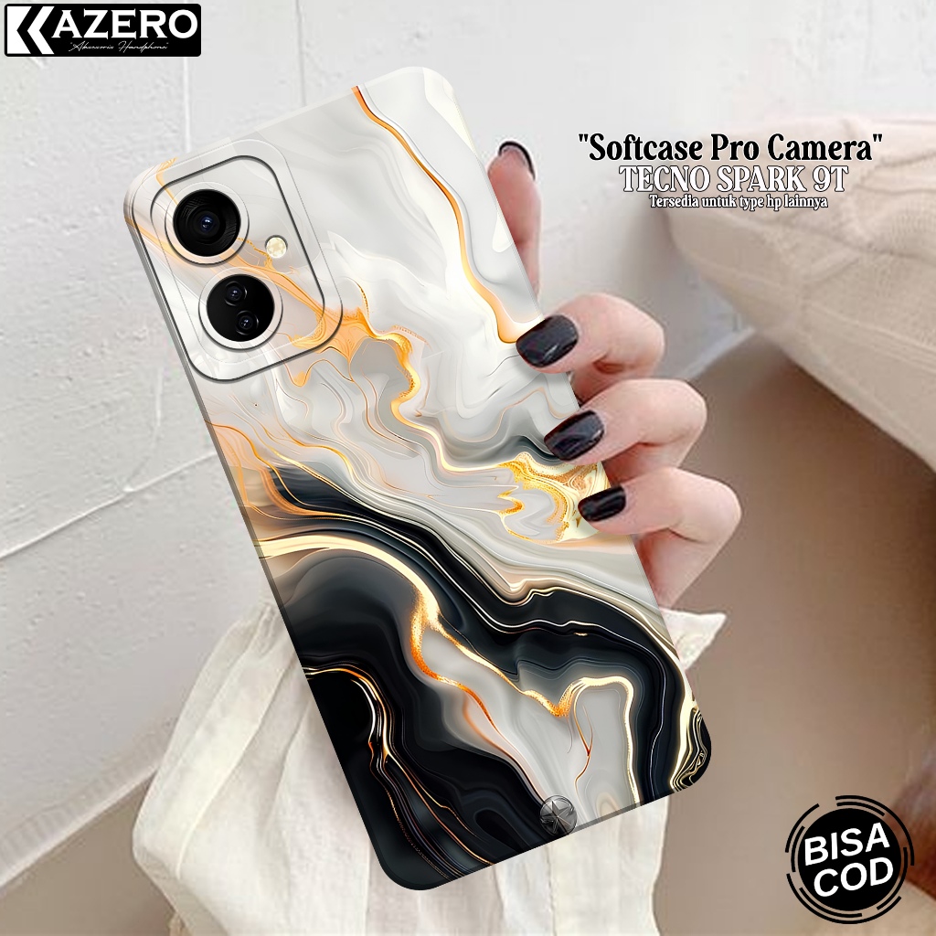 Silikon HP Tecno Spark 9T - Fashion Case Abstrak - Softcase Tecno Spark 9T - Case Tecno Spark 9T - K