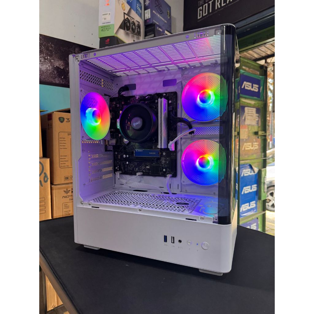 PC GAMING DDR4 | AMD RYZEN 5 5600G | D4 16GB | RX VEGA 7 | B550M